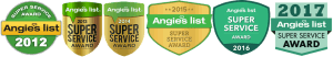 Angies List Super Service Awards
